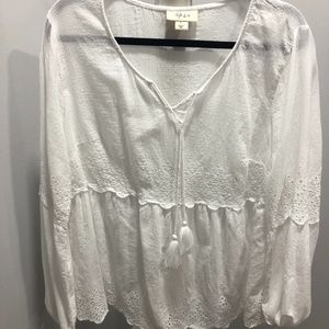 Style & Co. White Blouse